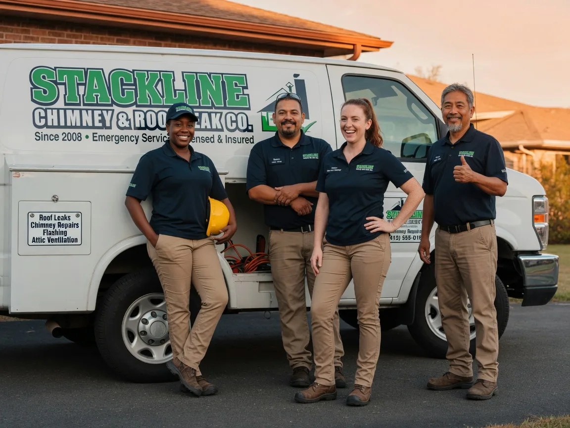 Chimney flashing repair company in Perry, OK